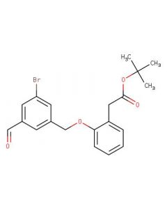 Astatech TERT-BUTYL 2-(2-((3-BROMO-5-FORMYLBENZYL)OXY)PHENYL)ACETATE; 1G; Purity 95%; MDL-MFCD30531019